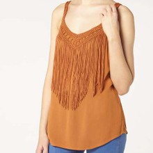 Fringe top manufactured for Dorothy Perkins