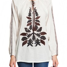 AGA embroidered blouse manufactured for AntikBatik