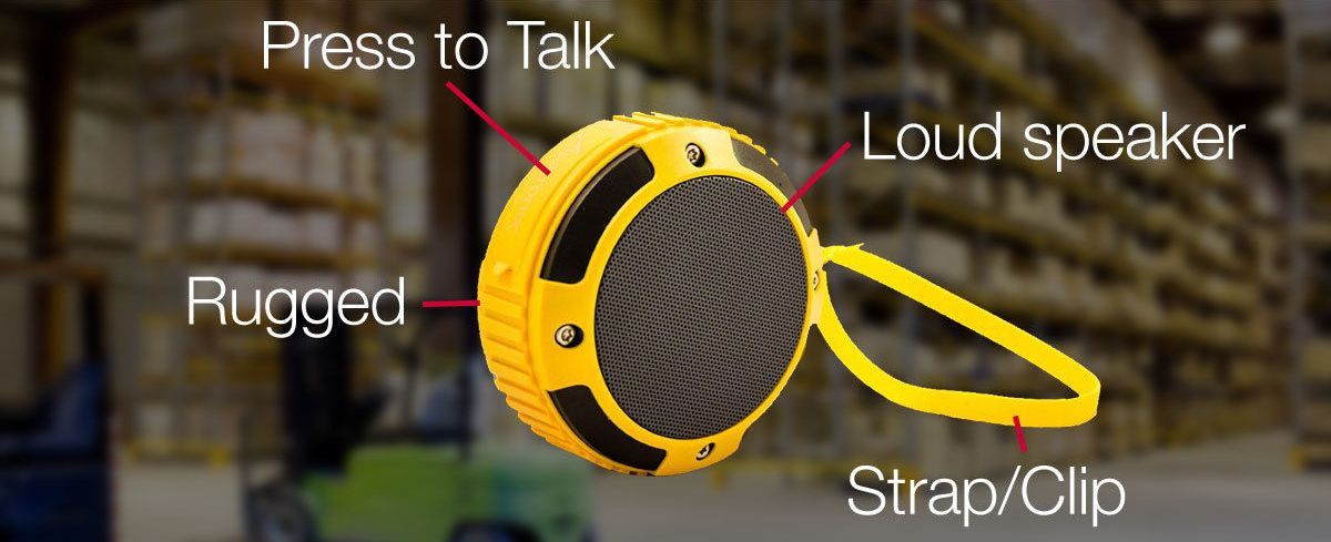 VoicePing Bluetooth Remote Speaker for The Best Walkie Talkie App Experience VoicePing Bluetooth Remote Speaker for The Best Walkie Talkie App Experience