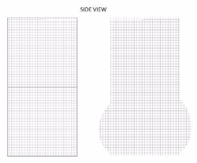Bulging gabion basket Bulging gabion basket