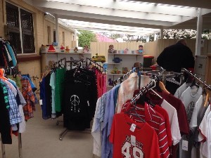op shop clothes on racks op shop clothes on racks