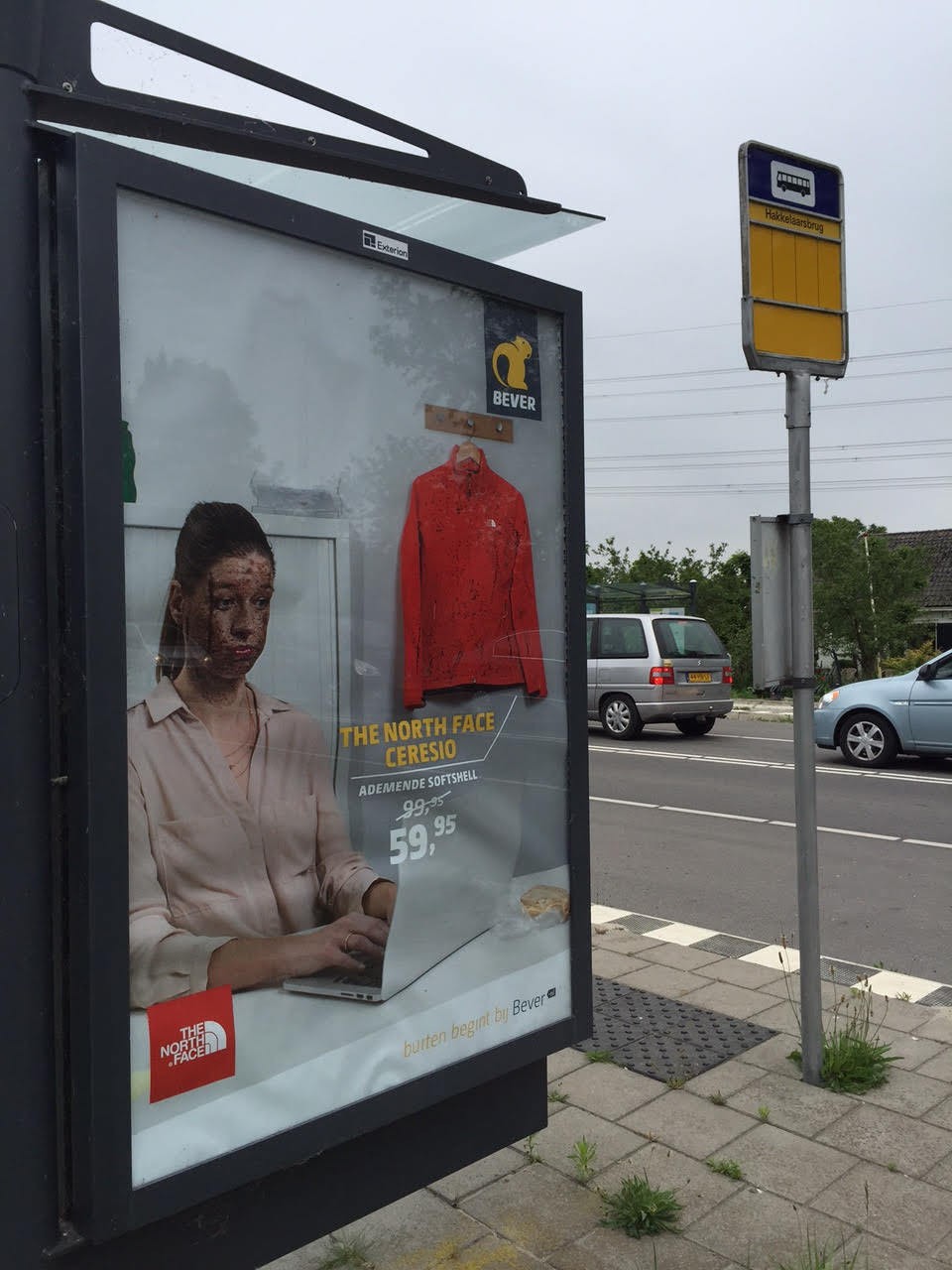 Olivier Wegloop The Northface reclame Olivier Wegloop The Northface reclame