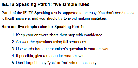 IELTS SPEAKING SIMON IELTS SPEAKING SIMON
