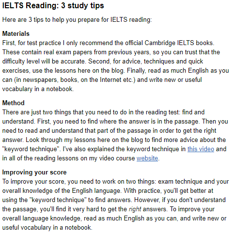 IELTS READING SIMON IELTS READING SIMON