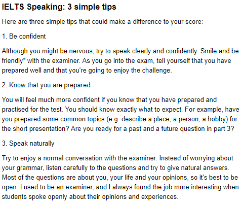 IELTS SPEAKING SIMON IELTS SPEAKING SIMON