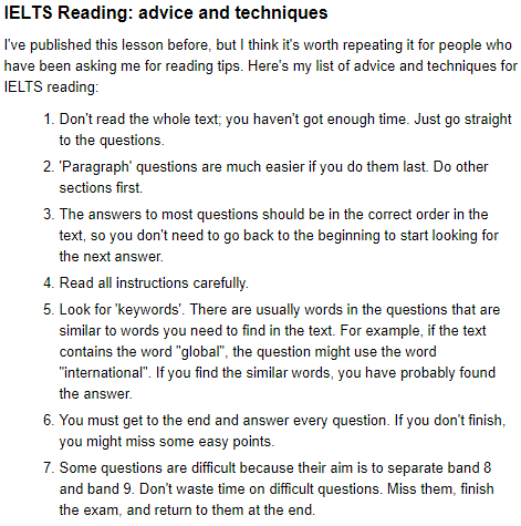IELTS READING SIMON IELTS READING SIMON