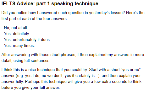 IELTS SPEAKING SIMON IELTS SPEAKING SIMON
