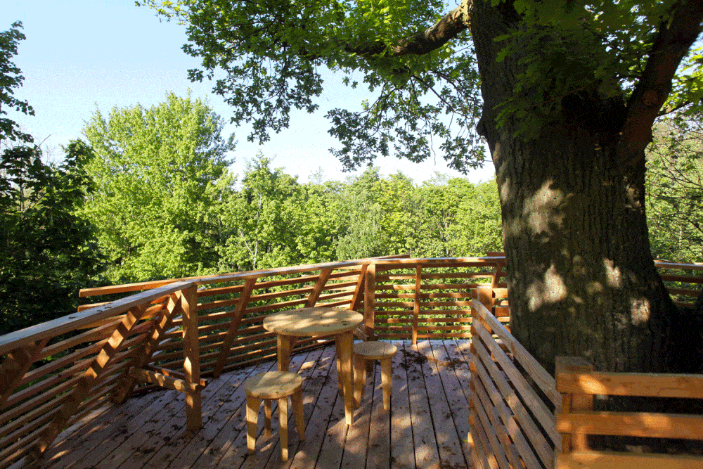 ORIGIN Tree House In a Forest in France by Atelier Lavit ORIGIN Tree House In a Forest in France by Atelier Lavit