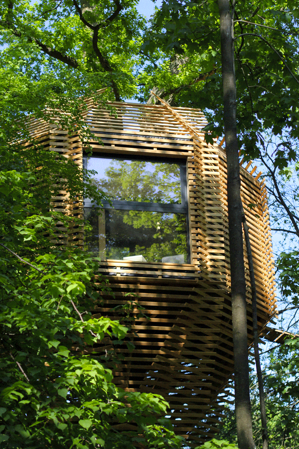 ORIGIN Tree House In a Forest in France by Atelier Lavit ORIGIN Tree House In a Forest in France by Atelier Lavit