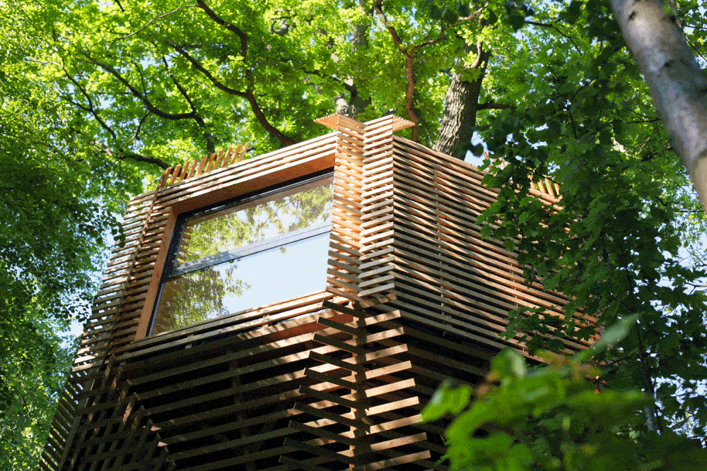 ORIGIN Tree House In a Forest in France by Atelier Lavit ORIGIN Tree House In a Forest in France by Atelier Lavit