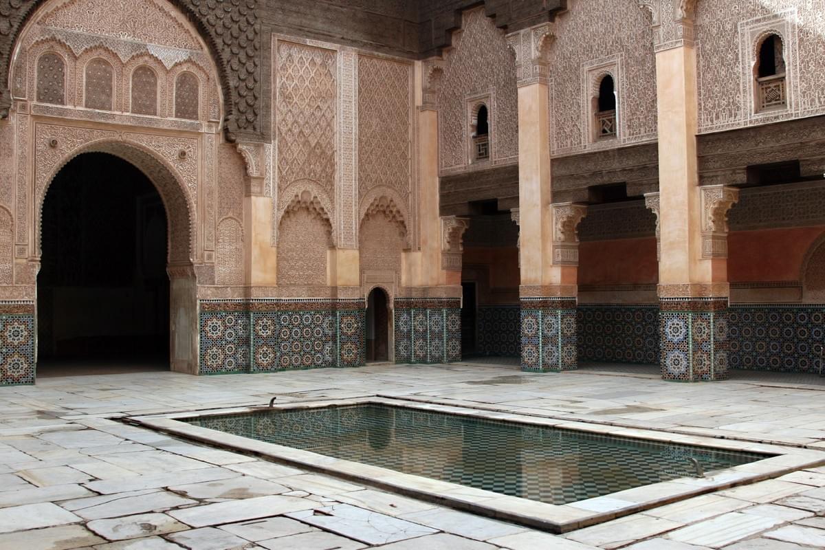 La Medersa Ben Youssef, Marrakech La Medersa Ben Youssef, Marrakech