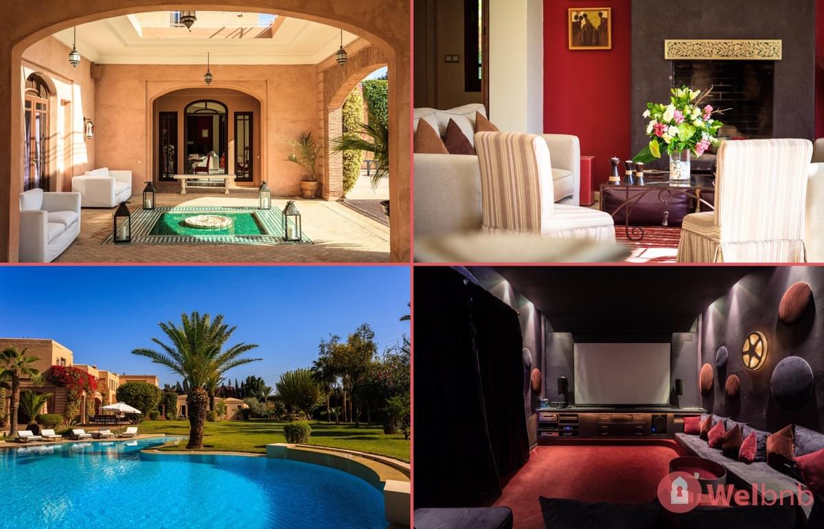 Grande Villa prestigieuse au coeur de Marrakech Grande Villa prestigieuse au coeur de Marrakech