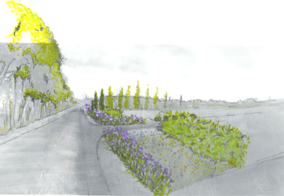 Perspective Terrain à bâtir Narbonne, Les Amarats : Le clos des pins. © 2018-19 Plan et terre Aménageur Lotisseur. Perspective Terrain à bâtir Narbonne, Les Amarats : Le clos des pins. © 2018-19 Plan et terre Aménageur Lotisseur.