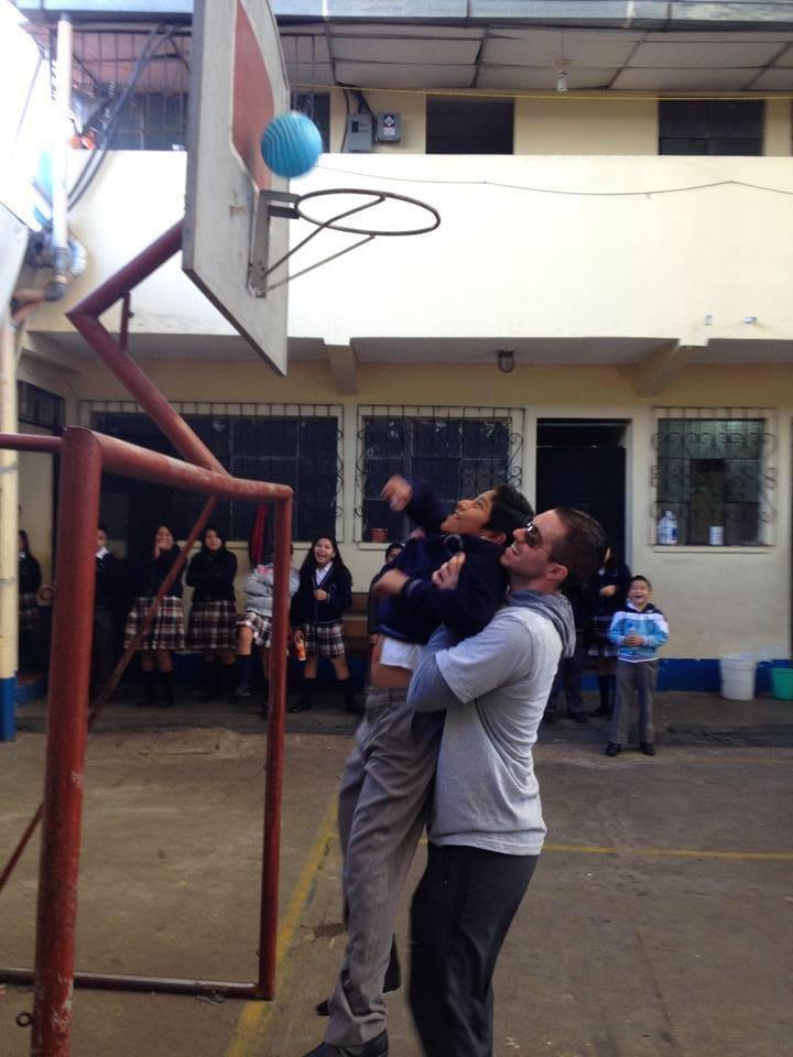Andew Mizzoni volunteering in Guatemala Andew Mizzoni volunteering in Guatemala