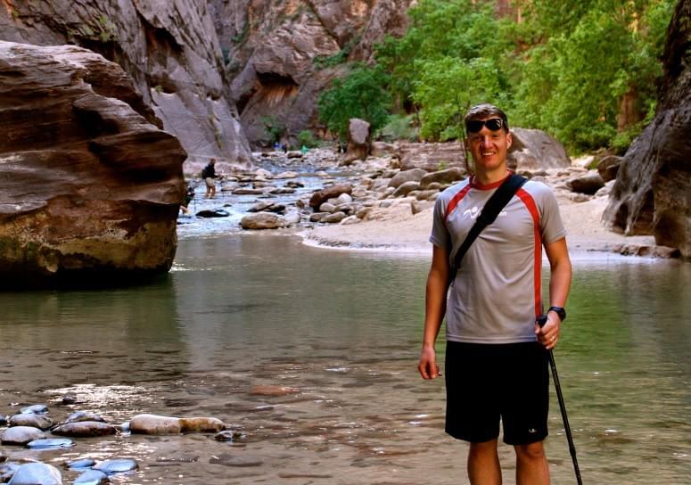 Blake Snow in nature Blake Snow in nature
