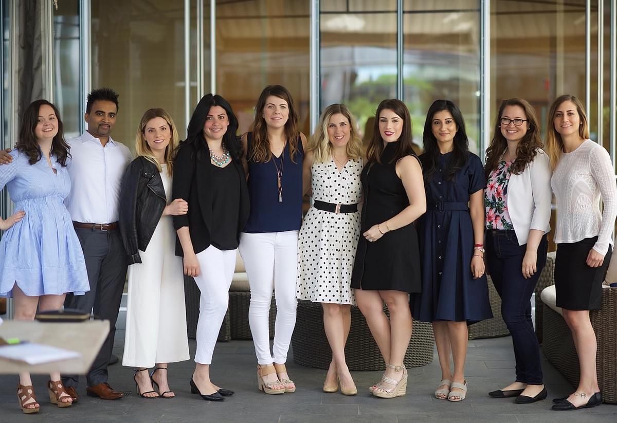 Rebecca Laramée (3rd from the left), chair, with other members of Future Sinai at Mount Sinai Hospital Rebecca Laramée (3rd from the left), chair, with other members of Future Sinai at Mount Sinai Hospital