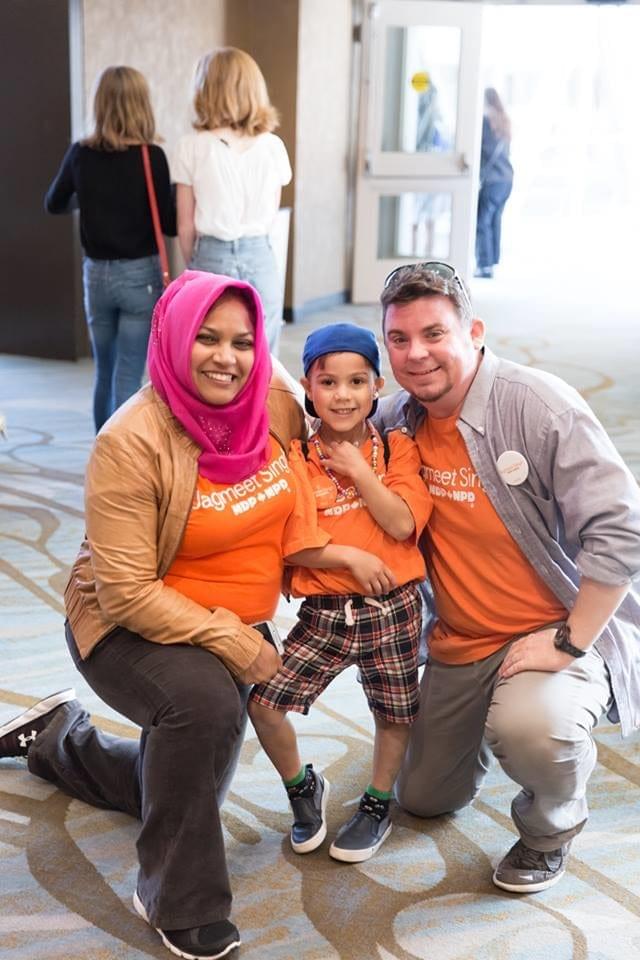 Shaila with husband Alex and son Jacob Shaila with husband Alex and son Jacob