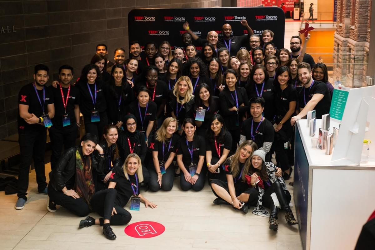 Rebecca Laramée with the rest of the TEDxToronto 2016 organizing team Rebecca Laramée with the rest of the TEDxToronto 2016 organizing team
