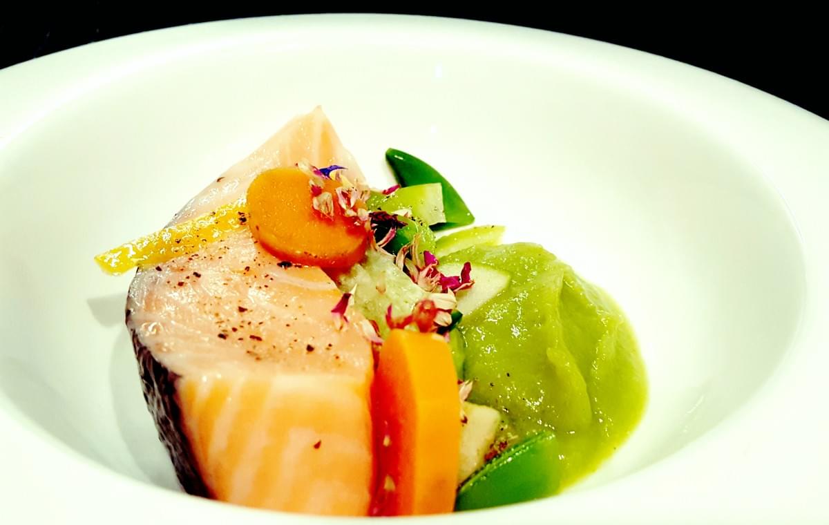 Plum Cured Salmon Plum Cured Salmon