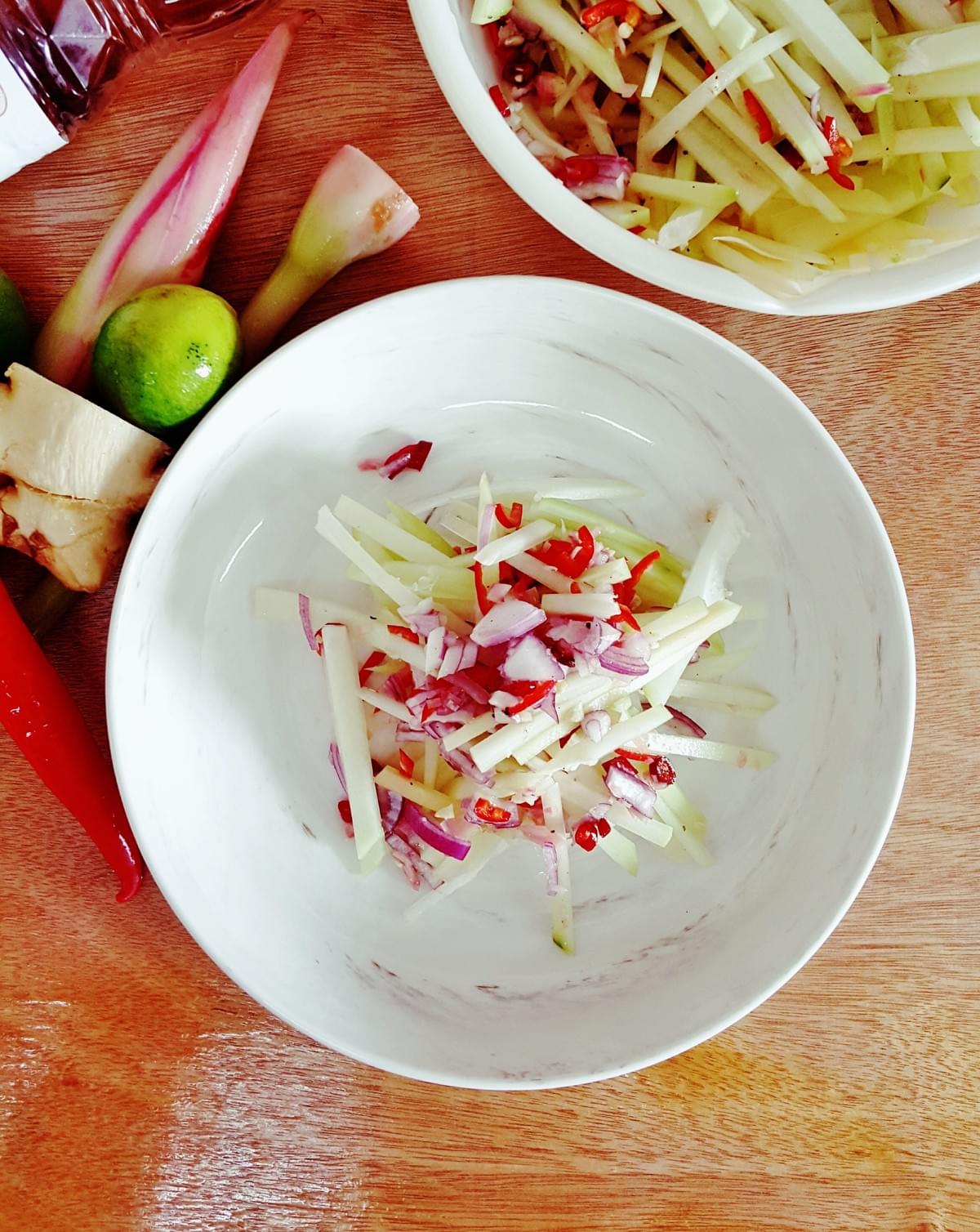 Sweet & Sour Starfruit Salad Sweet & Sour Starfruit Salad