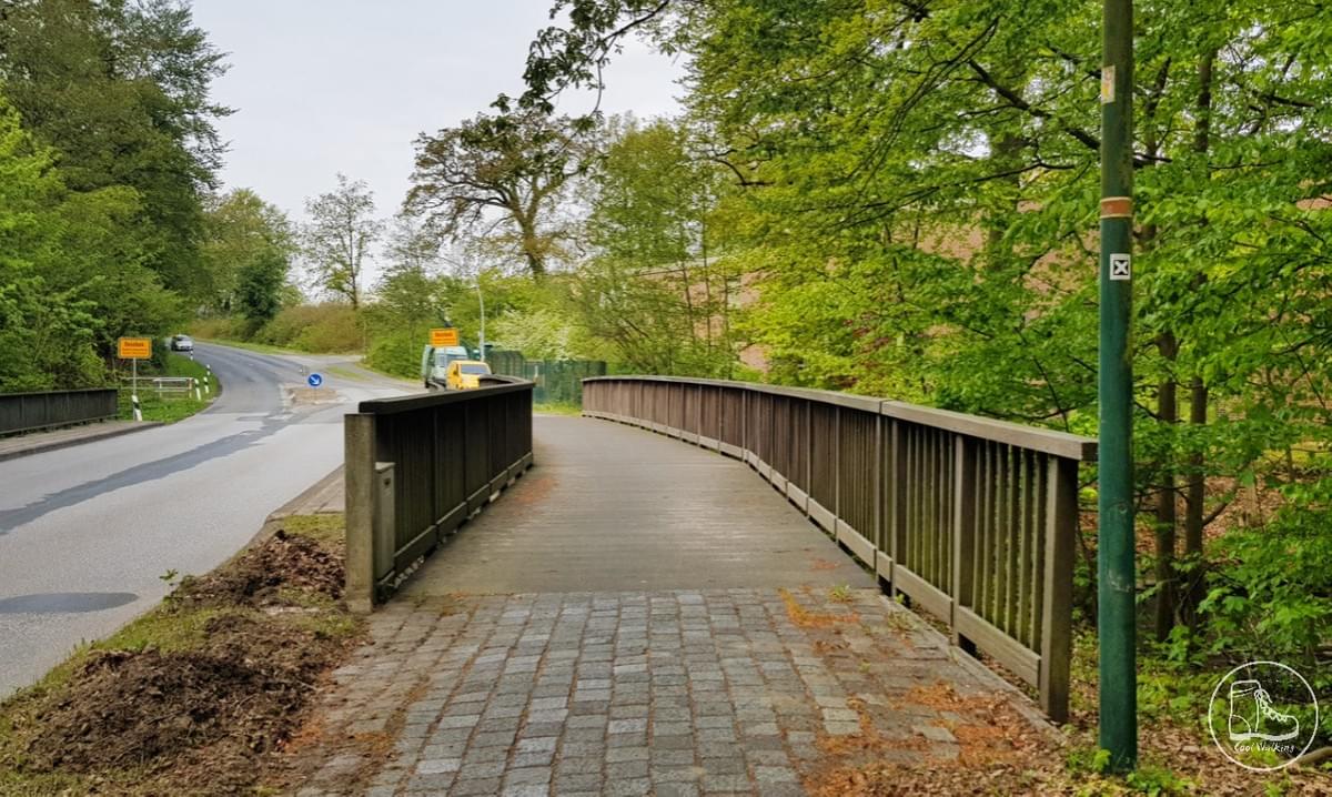 Fernwanderweg E1 bei Aumühle Fernwanderweg E1 bei Aumühle