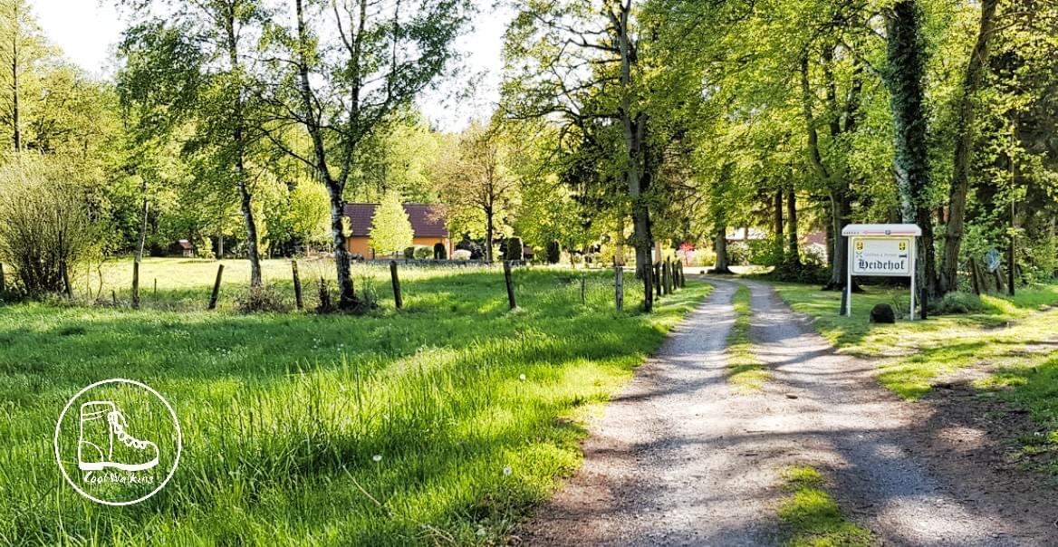 Fernwanderweg E1 Niedersachsen, Heidschnuckenweg, Heidehof Brock, Cool Walking Fernwanderweg E1 Niedersachsen, Heidschnuckenweg, Heidehof Brock, Cool Walking