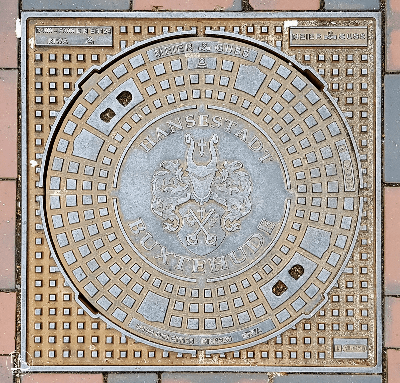 Hansestadt Buxtehude Kanaldeckel Hansestadt Buxtehude Kanaldeckel