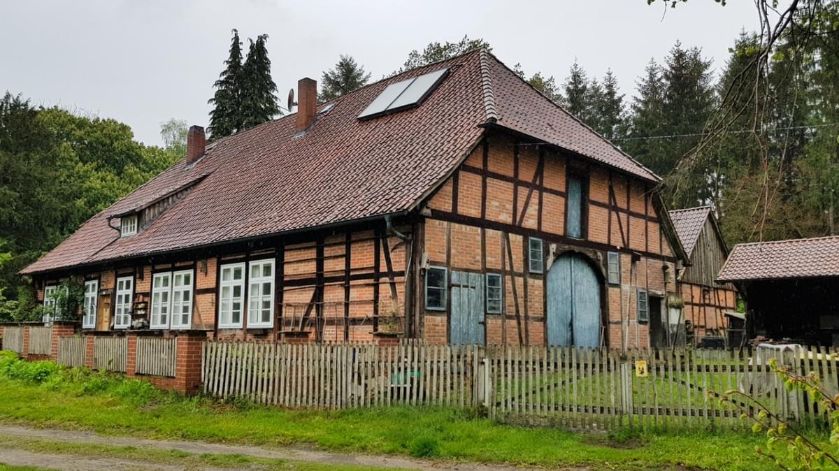 Fernwanderweg E1 Niedersachsen, Heidschnuckenweg, Forsthaus Kohlenbach, Cool Walking Fernwanderweg E1 Niedersachsen, Heidschnuckenweg, Forsthaus Kohlenbach, Cool Walking