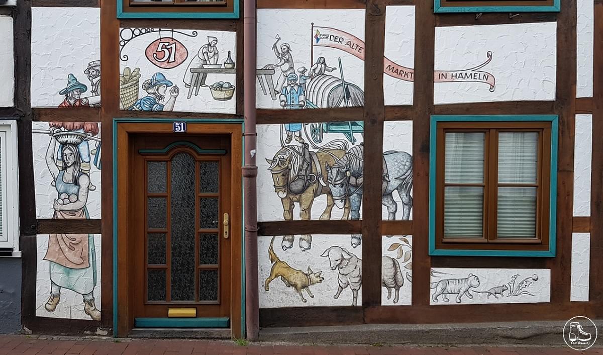 Wandern in Niedersachsen, Hameln, Fernwanderweg E1 Wandern in Niedersachsen, Hameln, Fernwanderweg E1