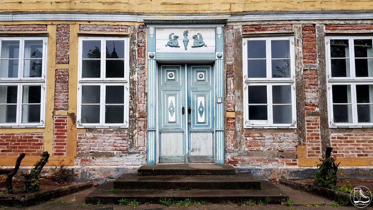 Wandern in Niedersachsen auf dem Fernwanderweg E1, Celle Altbaubestand Wandern in Niedersachsen auf dem Fernwanderweg E1, Celle Altbaubestand