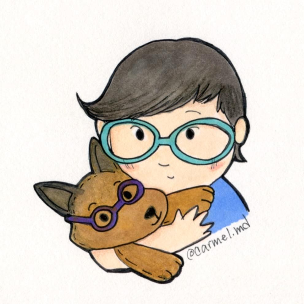 Wearing glasses can be fun when your favorite stuffed animal is also wearing glasses! @carmel.md; Eye Dogtor Julie Wearing glasses can be fun when your favorite stuffed animal is also wearing glasses! @carmel.md; Eye Dogtor Julie