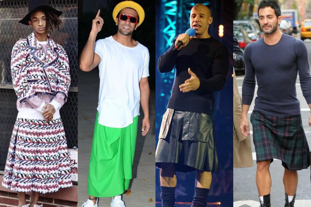 real man wear skirts Jaden Smith Vin Diesel Marc Jacob real man wear skirts Jaden Smith Vin Diesel Marc Jacob