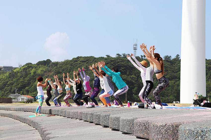 ビーチヨガ御前崎 ーAYAYOGA 御前崎でヨガ ビーチヨガ御前崎 ーAYAYOGA 御前崎でヨガ