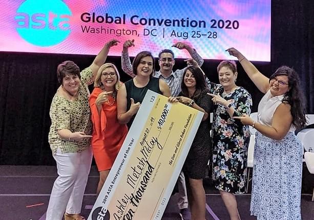 ASTA Entrepreneur of the Year at Virtuoso Travel Week 2019 ASTA Entrepreneur of the Year at Virtuoso Travel Week 2019