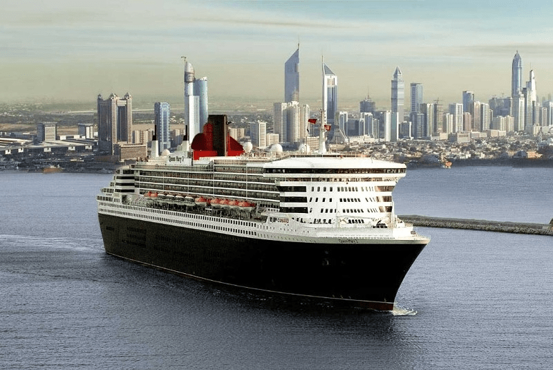 Cunard cruise line on the Queen Mary 2 world cruise ship for 2023 itinerary. Cunard cruise line on the Queen Mary 2 world cruise ship for 2023 itinerary.