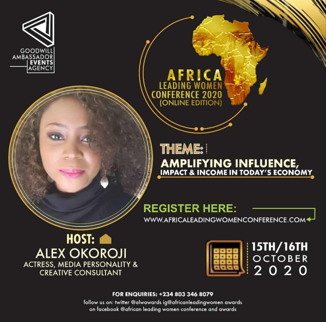 Alex Okoroji is Host of Africa Leading Women Conference 2020 Alex Okoroji is Host of Africa Leading Women Conference 2020