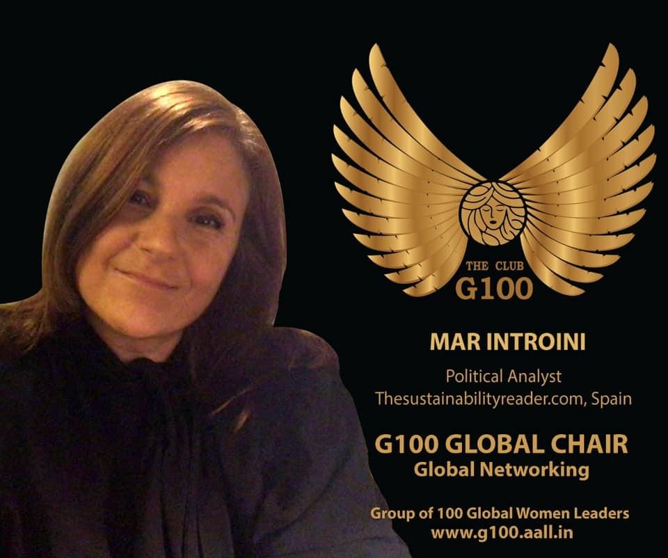Mar Introni is G100 Global Chair for Global Networking Mar Introni is G100 Global Chair for Global Networking