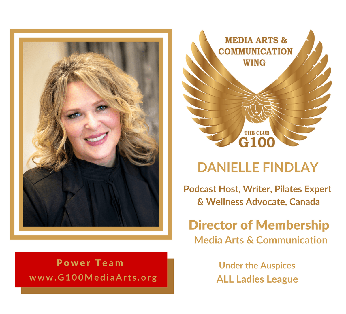 Danielle Findlay is Director of Membership at G100 Media Arts & Communication Danielle Findlay is Director of Membership at G100 Media Arts & Communication
