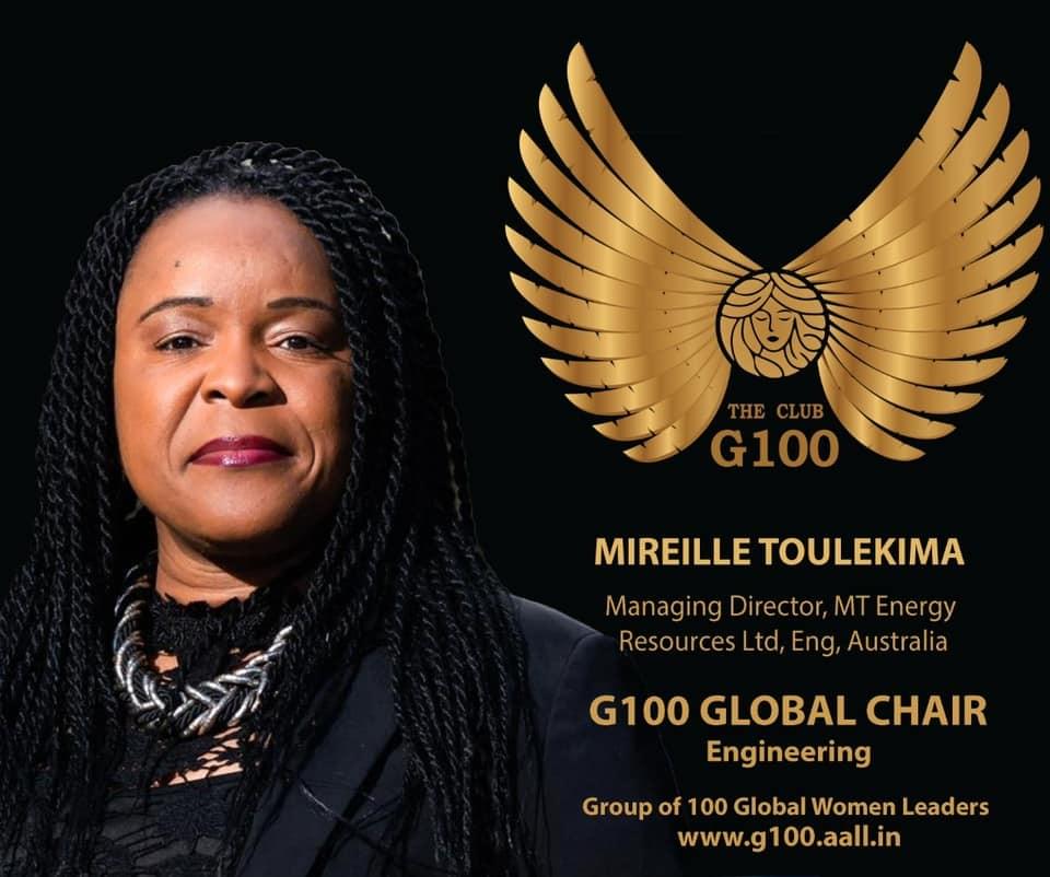 Mireille Toulekima is G100 Global Chair for Engineering Mireille Toulekima is G100 Global Chair for Engineering