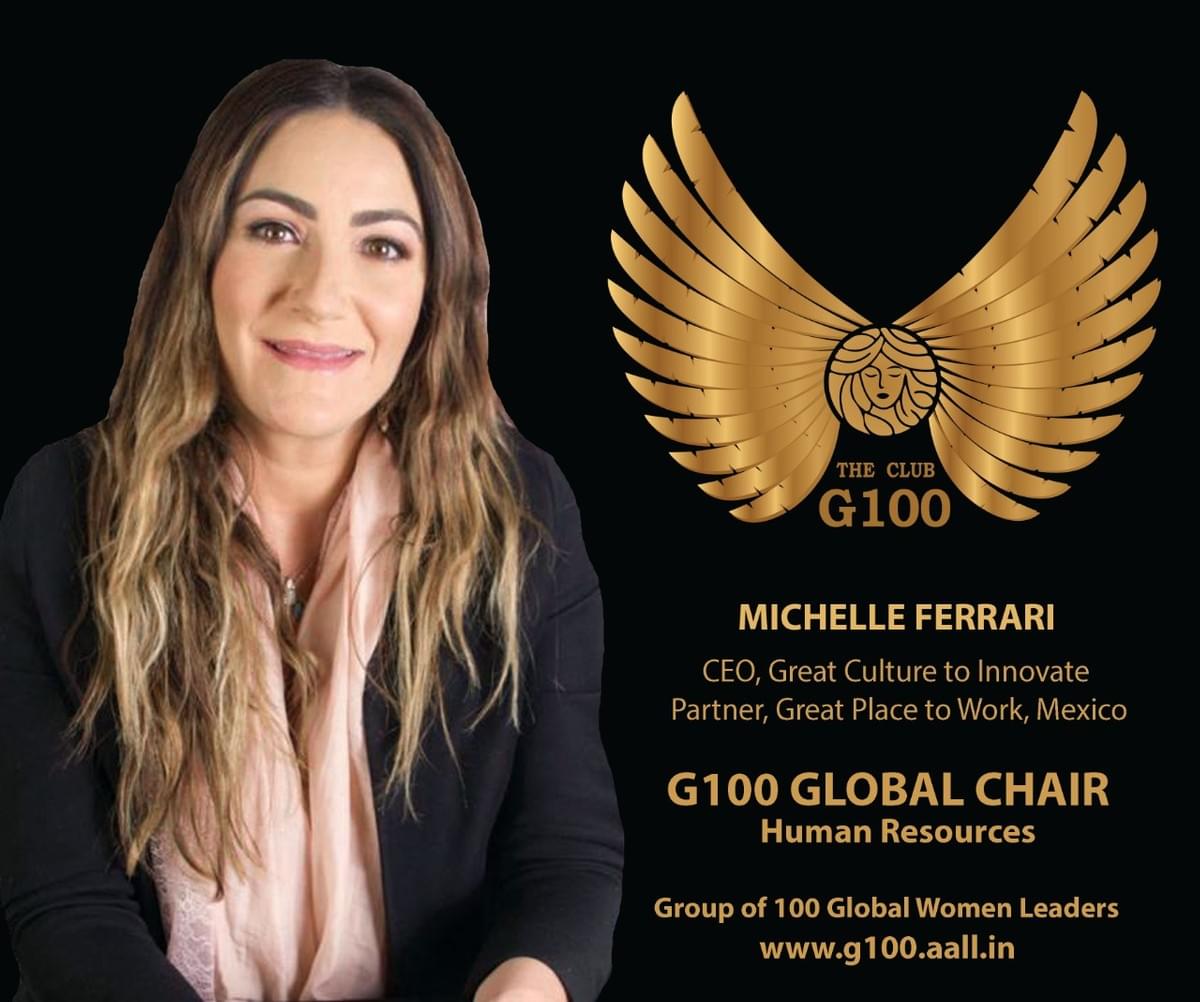 Michelle Ferrari is G100 Global Chair for Human Resources Michelle Ferrari is G100 Global Chair for Human Resources