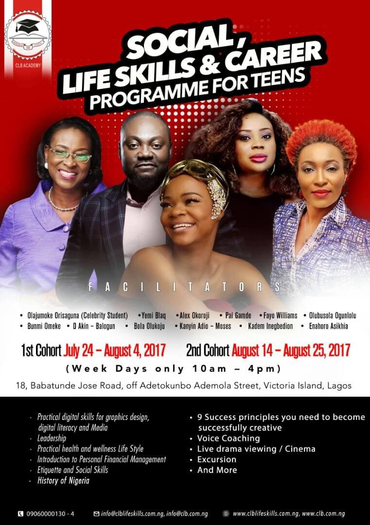 Alex Okoroji to teach at the Centre For Law & Business CLB Life Skill Summer Programme Alex Okoroji to teach at the Centre For Law & Business CLB Life Skill Summer Programme