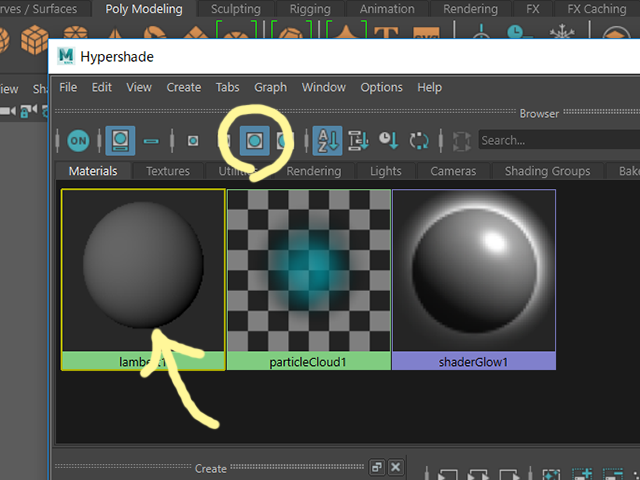 Maya2018 Hypershade Maya2018 Hypershade