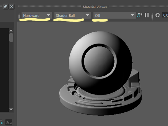 Maya2018 Hypershade Material Viewer Maya2018 Hypershade Material Viewer