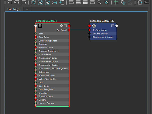 Maya2018 Hypershade Work Area Maya2018 Hypershade Work Area