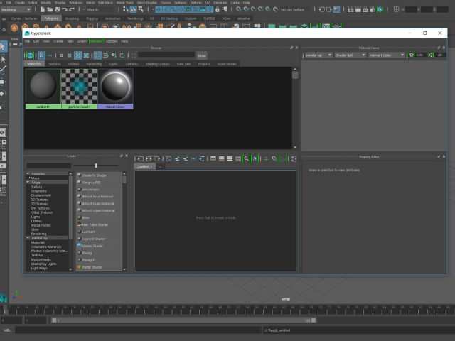 MAYA Hypershade MAYA Hypershade
