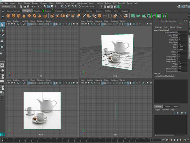 MAYA Image Plane MAYA Image Plane