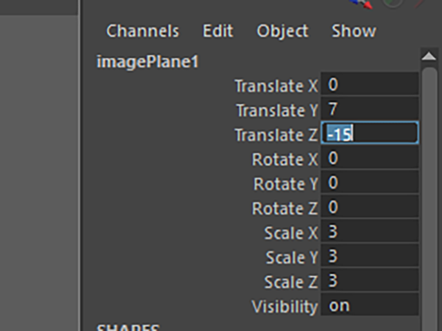 MAYA Channel Box MAYA Channel Box