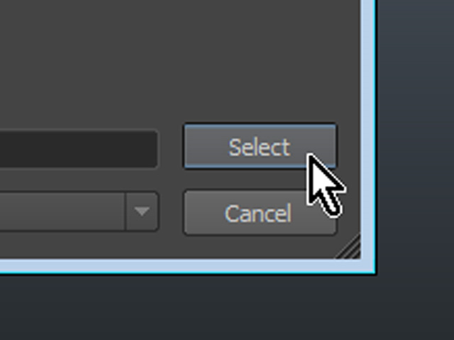 MAYA Selectボタン MAYA Selectボタン
