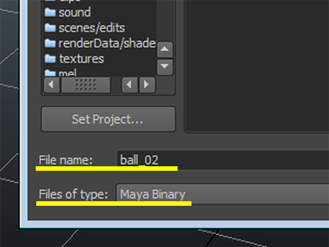 MAYA File→Export Selection MAYA File→Export Selection