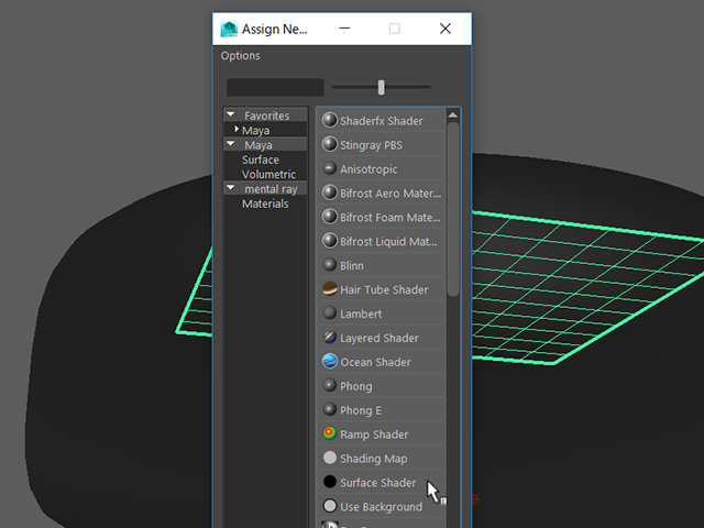 MAYA Surface Shader MAYA Surface Shader